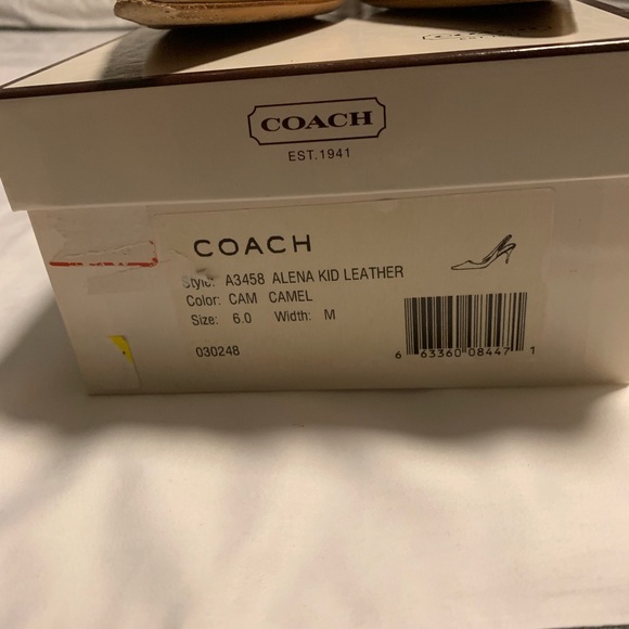 Coach sling backs size 6 - Picture 5 of 8